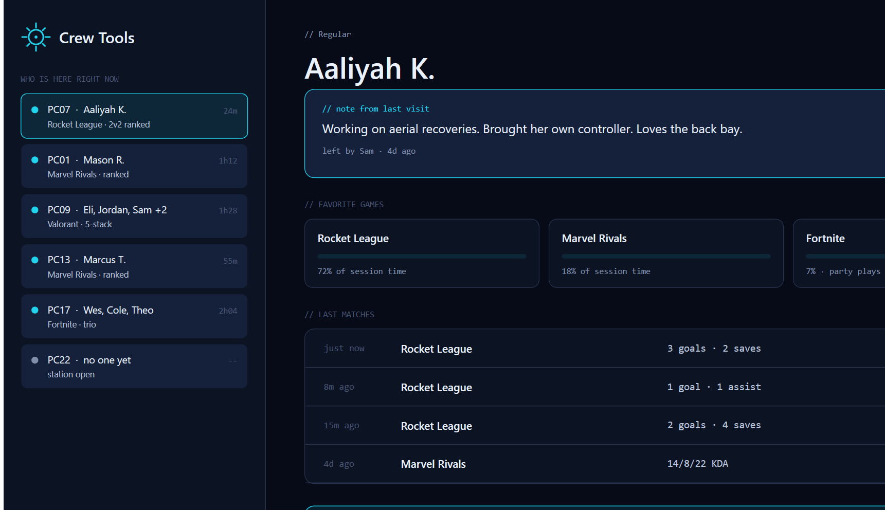 Crew Tools preview