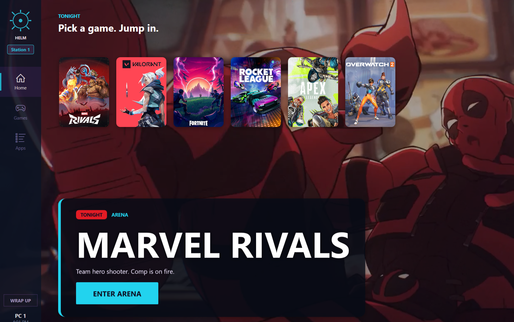 Player Screen preview